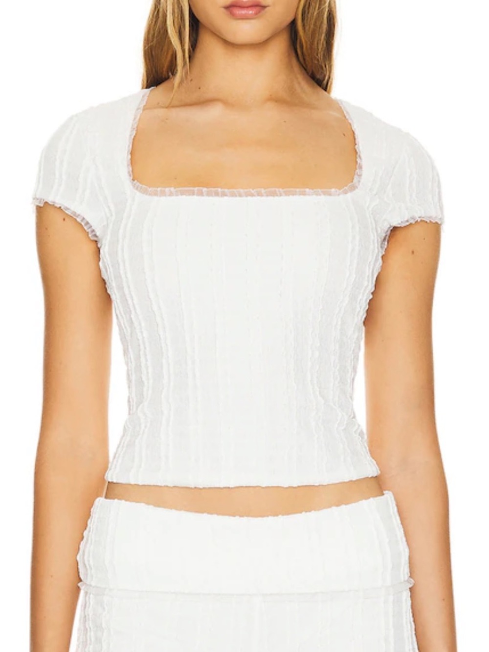 Danielle Guizio Zera Top in white size M